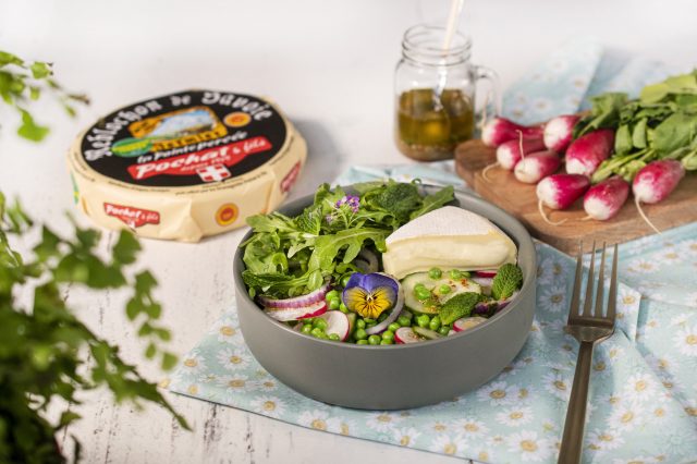 Salade Reblochon Fromage de Savoie recette printemps Pochat et fils