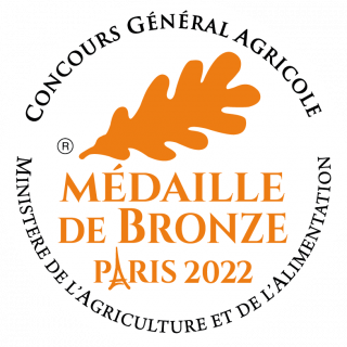 Médaille bronze concours général agricole 2022 cga